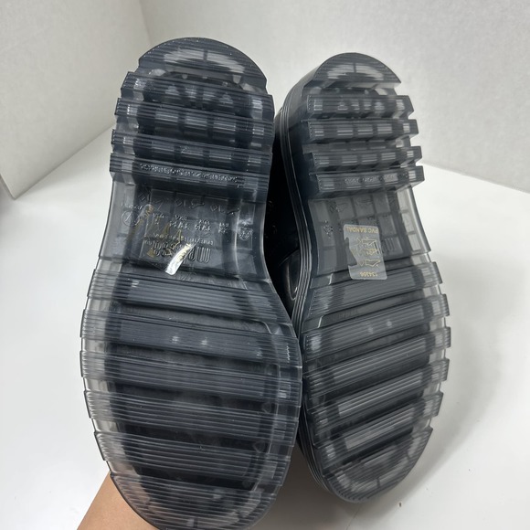 Melissa Unisex Adult Black Classic Jelly Coturno Combat Style Boots Size 5 NIB - Picture 12 of 12